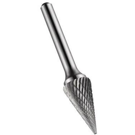 Fraise à fraiser D.6,3mm tête-L.12,7mm HM brut (1/4)