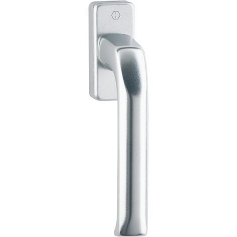 Poignée de fenêtre London 013/U34 Aluminium F1/naturel 32 mm Support
