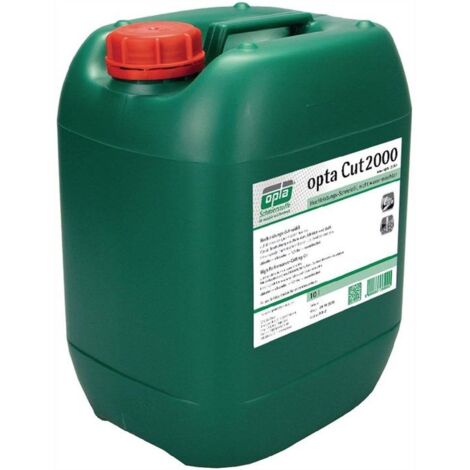Huile de coupe haute performance 10 l – Pour usinage de métaux – Chlorfrei, nitritfrei, silikonfrei – Kanister – Opta