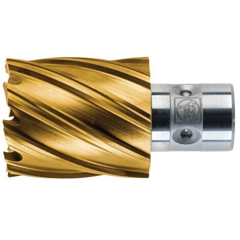Foret central DURA 25 D.22mm revêtement TiN Quick IN (1/2)