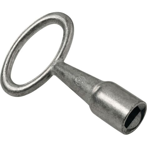 Clé à douille SW8mm nickelée avec intérieur 4KT (1/4)