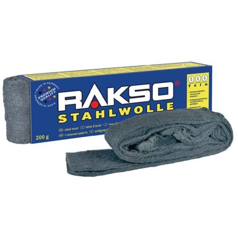 Bande de laine acier Taille 0000 fin, 200 g