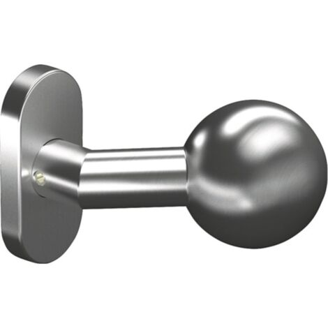 Bouton de porte de profil OGRO 3548V/6620 AL Matériau Aluminium F1 fixe (1/3)