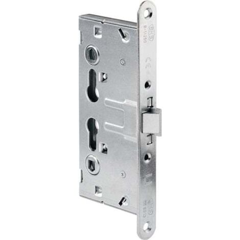 Serrure encastrée FS 1125 PZW 24/65/72/9 mm DIN L/R verni