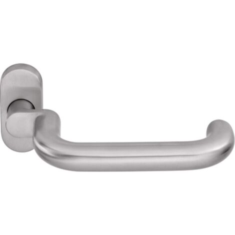 Poignée de porte profilée OGRO 8100A 8MM/6621 ER VA ER ov. courbé (1/3)