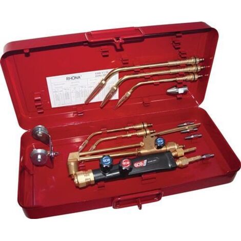 Jeu de coupe et de soudure RHÖNA 2001 AB pour injecteur, coupeur 10-100 mm