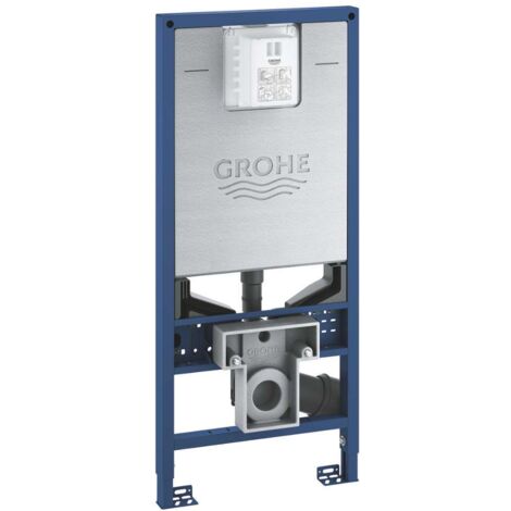 Grohe – Bâti-support WC suspendu 1130mm avec réservoir 6-9L – Montage en applique ou cloison – Compatible Rimless – Accès raccords d'eau et électriques