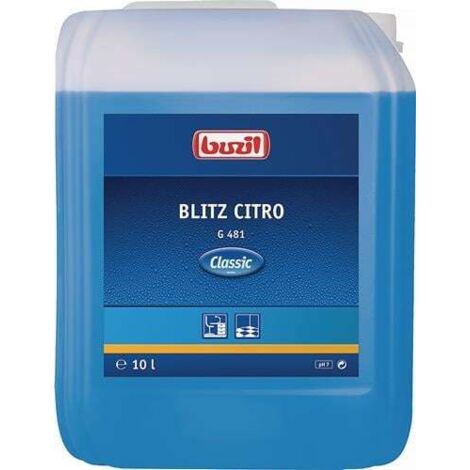 BUZIL Nettoyant à l'alcool Blitz Citro G 481 10 l - 1670092
