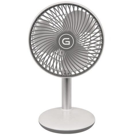 Ventilateur de table à batterie VENTI 3010 R D.15cm H.288mm 220-240/50 V/Hz blanc (1/4)