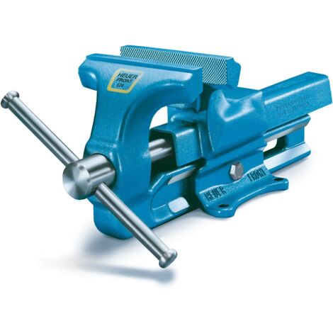 Étau pour perceuse à colonne 140 mm – Capacité de serrage 200 mm – Enclume intégrée – Acier forgé pour précision – Heuer