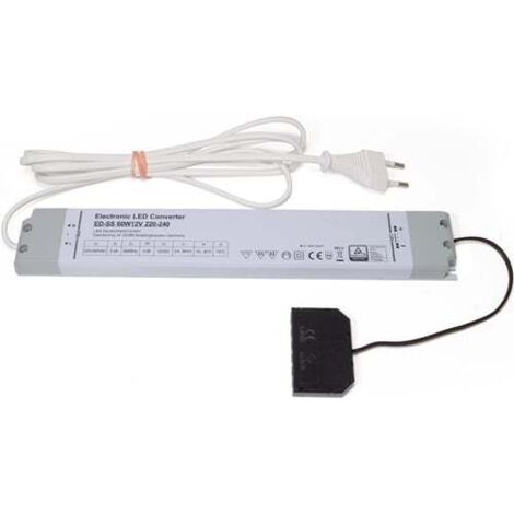 Convertisseur LED 230 V 12 V 60 W répartiteur à 6 sorties