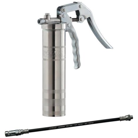 Pompe à graisse à une main pour cartouches Lube-Shuttle 400 g – Pression 300 bar – Réservoir acier galvanisé – 3036010 – Mato