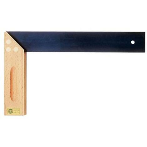 Équerre de menuisier 403, bras de 300 mm, avec coupe d'angle, bras courts de 180 mm (1/4)