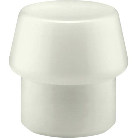 Tête de marteau simplex, diamètre de tête 30 mm, en nylon blanc dur (1/4)