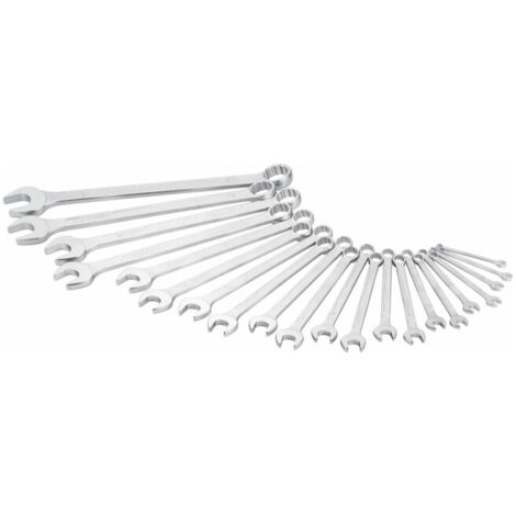Jeu de clés à fourche 600N, 21 pièces, SW, min. 6-34 mm, acier spécial (1/5)