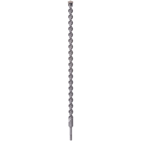 Bosch – Foret béton SDS plus-5 20 mm – Longueur 600 mm – Longueur utile 550 mm – Pour perçage dans béton et pierre dure – Réduit les vibrations