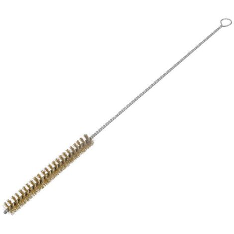 Brosse à buses L.300mm D.5mm 0,08mm MS Garniture-L.100mm avec anneau