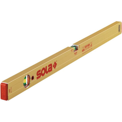 Niveau à bulle AZ 100cm en alu. or 0,5 mm/m