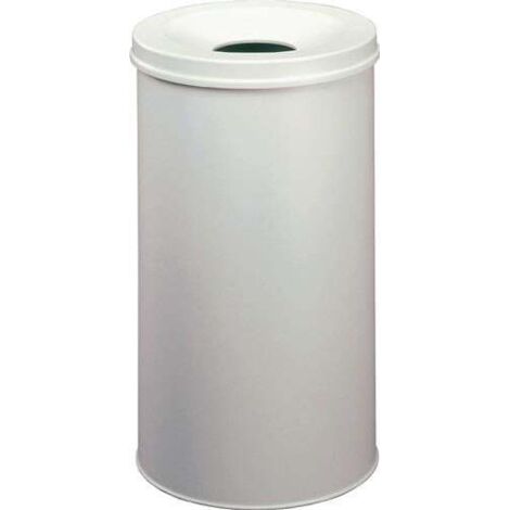 Poubelle H662xØ375mm 60l gris