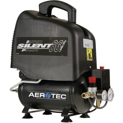 Compresseur Aerotec Vento Silent 6 110 l/min 8 bar 0,7 kW 230 V, 50 Hz 6 l (1/4)