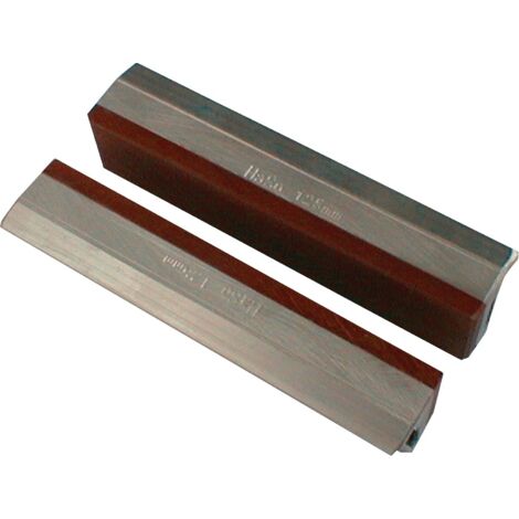 Protection de mâchoire pour étau 47/5 F pour mâchoires de 120 mm, revêtement en fibre d'aluminium (1/2)
