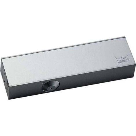 Dormakaba – Ferme-porte à ciseaux EN 2-4 argent – Force de fermeture réglable – Compatible portes DIN gauche/droite – Installation sans tringlerie