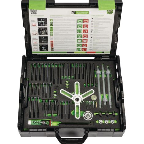 Kit extracteur de boulons latéraux K-68 pour boulons de 58 à 150 mm, force de traction de 5 t KUKKO