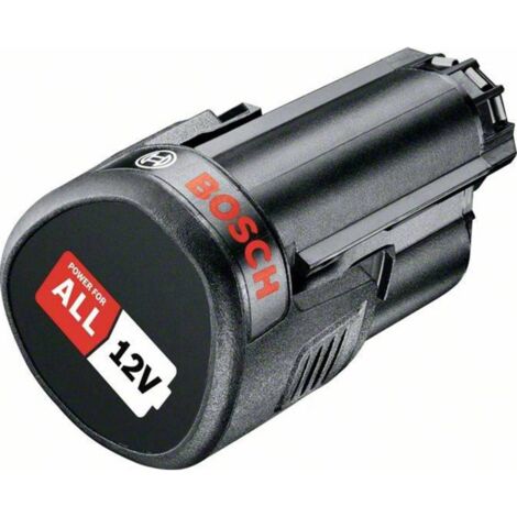 Bosch – Batterie lithium-ion 12V 2.0Ah – 1600A02N79 – Compatible avec outils POWER FOR ALL 12V – Protection contre surcharge et surchauffe
