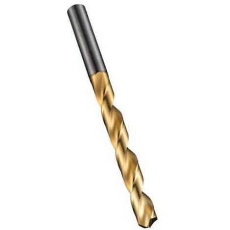 Foret hélicoïdal DIN 338 Type N R510 D.3mm HM TiN HA 4XD (1/5)