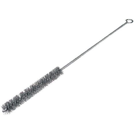 Brosse à buses L.320mm D.4mm 0,08mm STA garniture ondulée L.100mm avec œillet