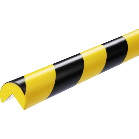 Protection d'angle jaune/noir 1000mm Mousse PUR Type C25R (1/5)