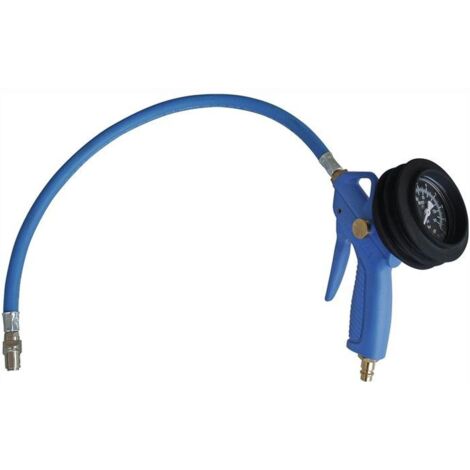 Mesureur de remplissage de pneu pneulight non calibré, avec raccord rapide DN 7,2 (1/4)
