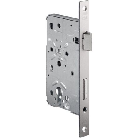Serrure à insérer pour objet 0515 PZW 20/55/72/8mm DIN R aluminium finition argent ktg. Cl.3 Zinc die-cast