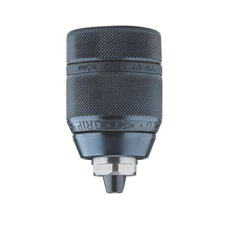 Mandrin de perceuse à serrage rapide 1,5-13 mm – Boîtier métallique – Verrouillage radial – Compatible perceuses à percussion – 1328310