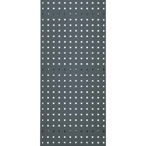 Plaque perforée B450xL1000mm grise
