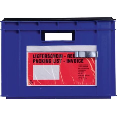 Attache-écarteur en acier à ressort, pour caisse de transport empilable, 25 pièces / carton (1/2)