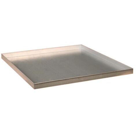 Étagère B500xT500mm en acier bleu argenté, revêtue, pour armoire à outils (1/2)