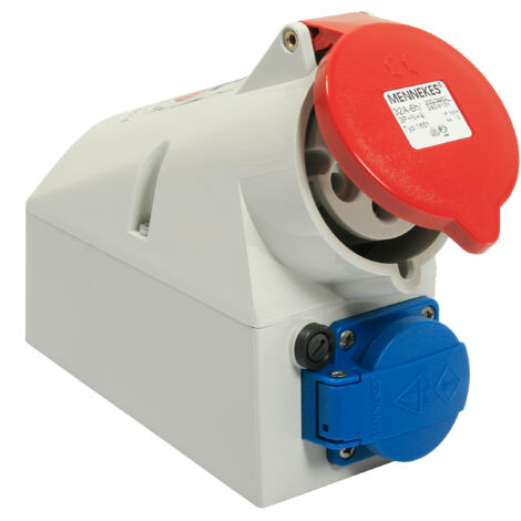 CEE Wandsteckdose Schutzkontaktsteckdose 5-polig 400V 32A 6h IP44