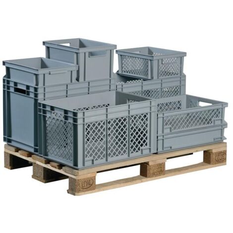 Lockweiler Bac de transport empilable L400xL300xH220mm - NB20V2-139120220118