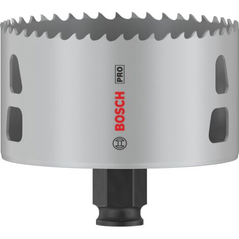 Bosch – Scie cloche 86 mm pour bois tendre et métal – Acier à haute vitesse avec 8 % de cobalt – Système PowerChange – 2608594405