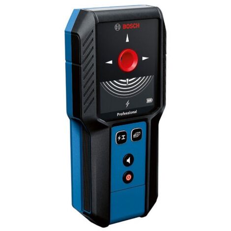 Bosch Professional – Détecteur de câbles GMS 120-27 – Profondeur 120mm – Protection IP54 contre poussière et projections – Trou de marquage intégré