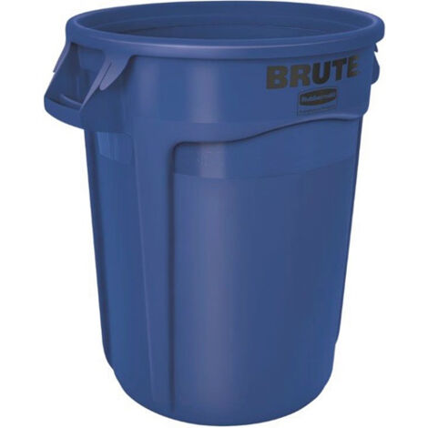 Bac de stockage multifonction bleu 121l PE extérieur Ø560xH692mm