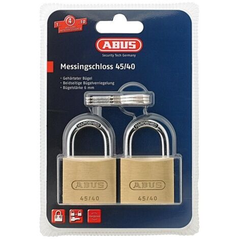 Cylindre de verrouillage à rideau 45/40 Twins B/SB Corps de serrure-B.39mm MS gl.
