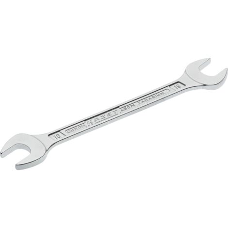 Clé à double tête 450N 18x19mm L.221,2mm verchr. (1/4)