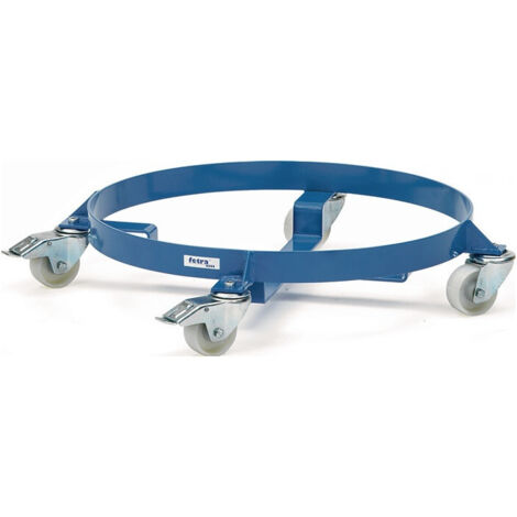 Rouleau de cuve STA ouvert ID 610 mm brillant bleu 60/200 l Fûts en acier galvanisé (1/2)