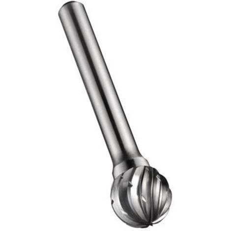 Fraise en HM vide KUD tête-L. 6 mm (1/4)