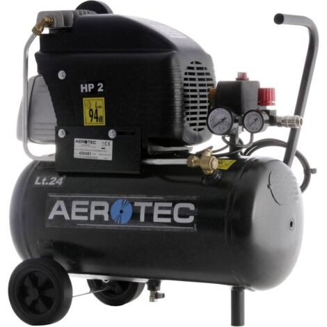 Compresseur Aerotec 220-24 210l/min 8bar 1,5 kW 230 V,50 Hz 24l (1/4)