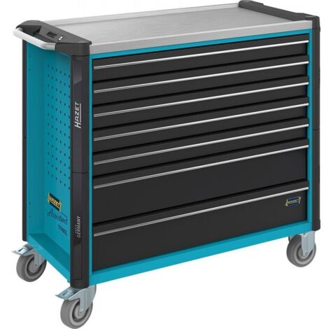 Hazet Wkz.wagen 179NXXL-7/340 B959xT518xH1020mm 600kg 7 Schubl.340-tlg.Stahlbl - 179NXXL-7/340