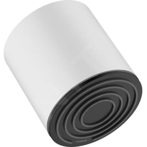 Hansgrohe Pulsify S - Pommeau de douche 105, 1 jet, blanc mat 24130700