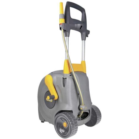 Hozelock – Chariot à tuyau Fast Cart 40 m – 2450R0000 – Dévidoir avec raccords 3/4 et 1/2 – Système Easy Rewind – Pour espaces extérieurs